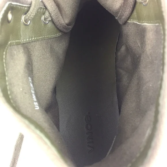 VINCE Wolfe High Top Sneaker sz 9 - Picture 7 of 14